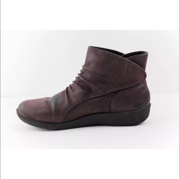 clarks sillian sway aubergine